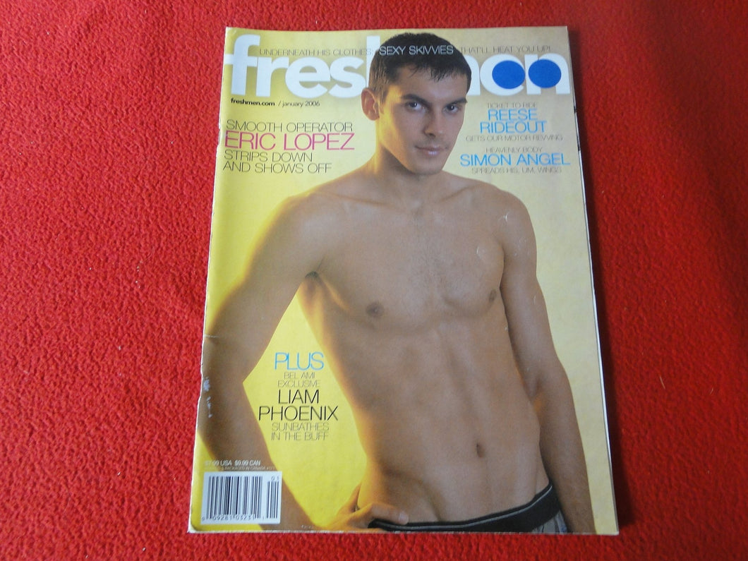 Vintage 18 Y.O. +  Adult Erotic Sexy Magazine Gay Interest Freshmen Jan. 2006      DI