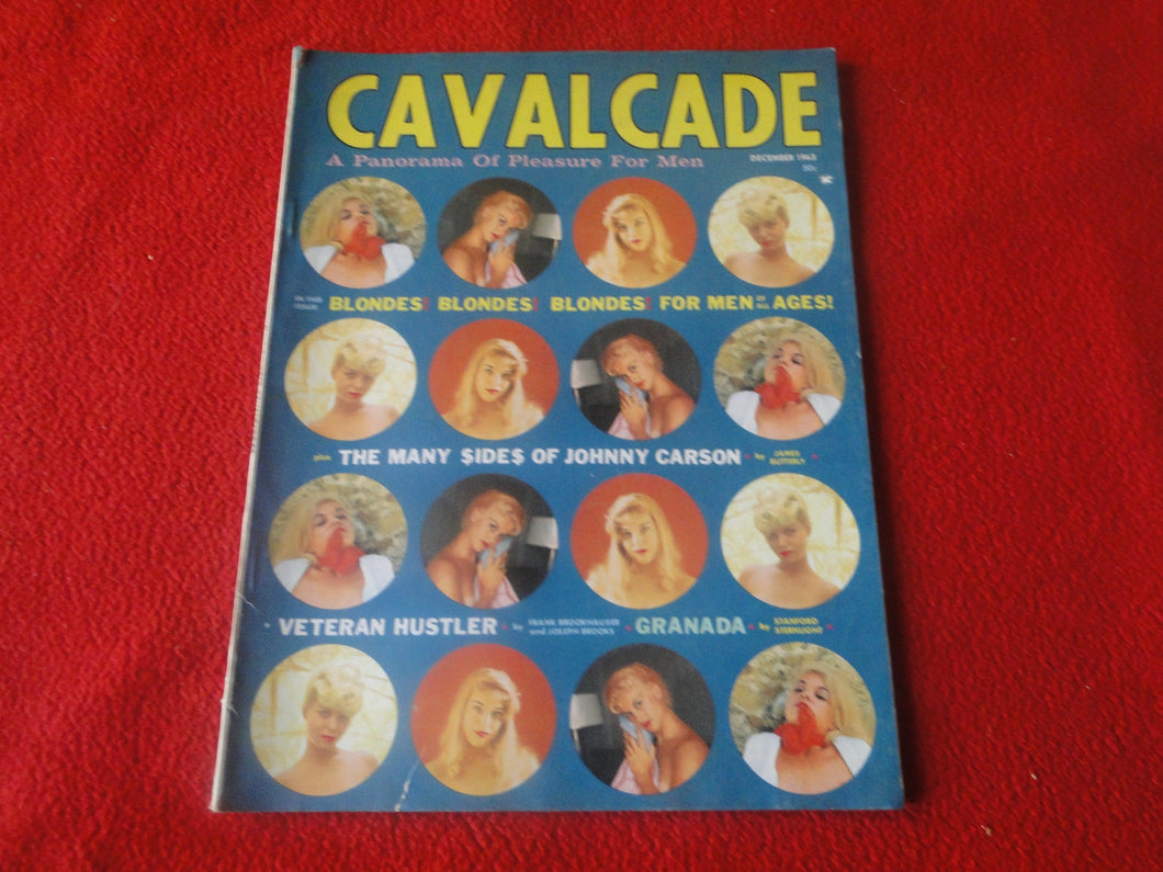 Vintage Nude Erotic Sexy Adult Magazine Adult Magazine Cavalcade Dec. 1963   P70