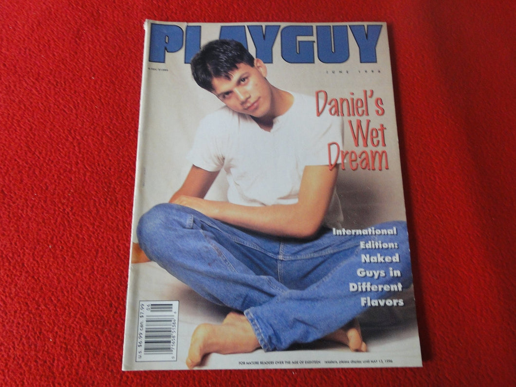 Vintage 18 Y.O. +  Adult Erotic Sexy Magazine Gay Interest Playguy June 1996 DI