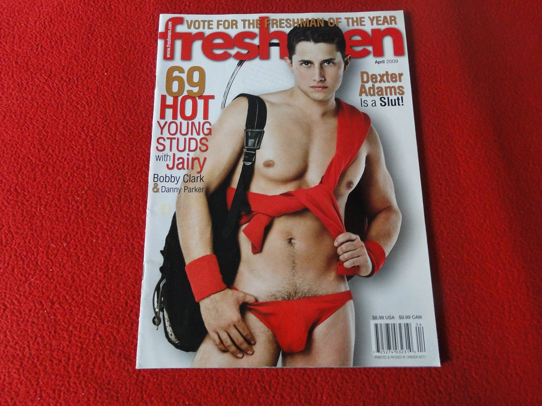 Vintage 18 Y.O. +  Adult Erotic Sexy Magazine Gay Interest Freshmen April 2009 DI
