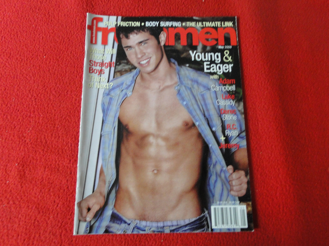 Vintage 18 Y.O. +  Adult Erotic Sexy Magazine Gay Interest Freshmen May 2009 DI