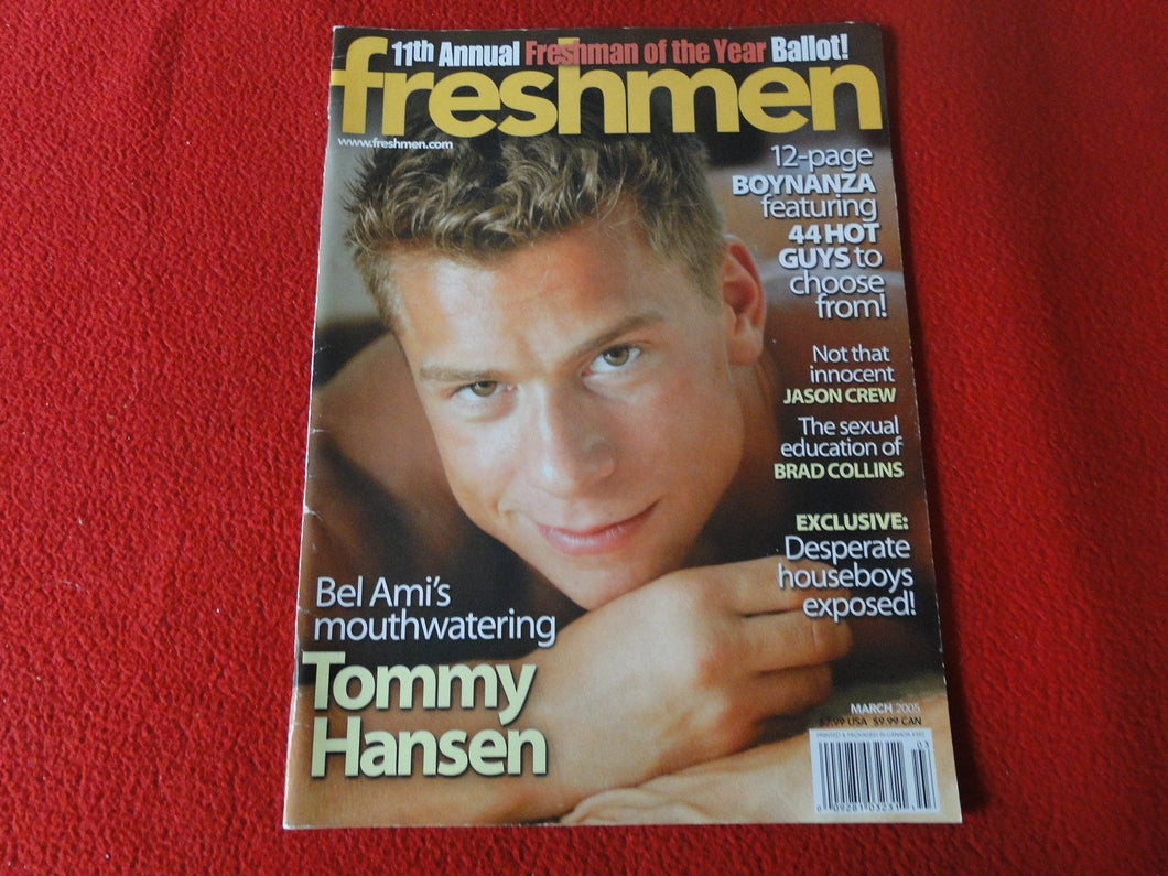 Vintage 18 Y.O. +  Adult Erotic Sexy Magazine Gay Interest Freshmen 2005            DI