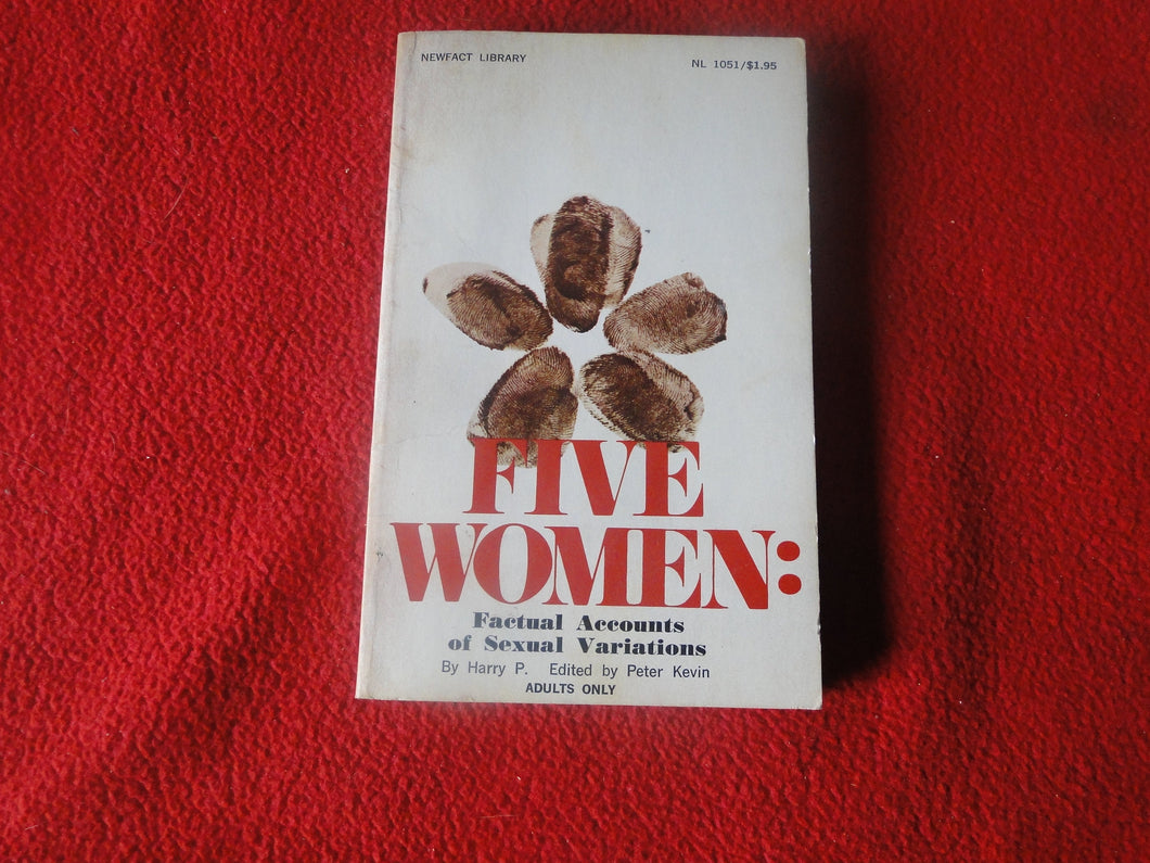 Vintage Adult Paperback Novel/Book Five Women    P15