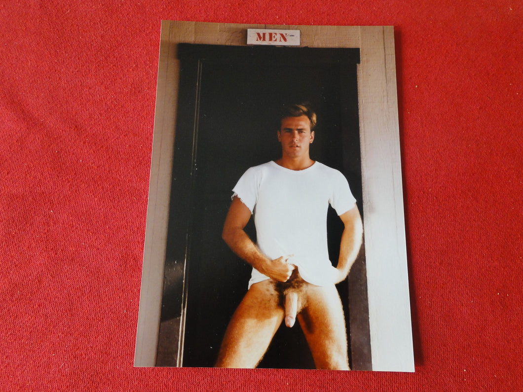 Vintage 18 Y.O + Gay Interest Colt Studios Nude Hot Hung Male Photo        AH6