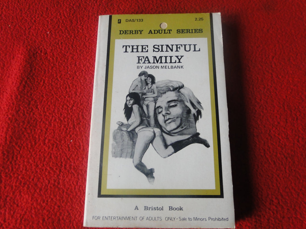 Vintage Adult Paperback Novel/Book The Sinful Family              P15