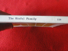 Load image into Gallery viewer, Vintage Adult Paperback Novel/Book The Sinful Family              P15
