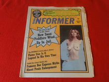 Load image into Gallery viewer, Vintage Nude Erotic Sexy Adult Magazine/Newspaper National Informer 1977  P78
