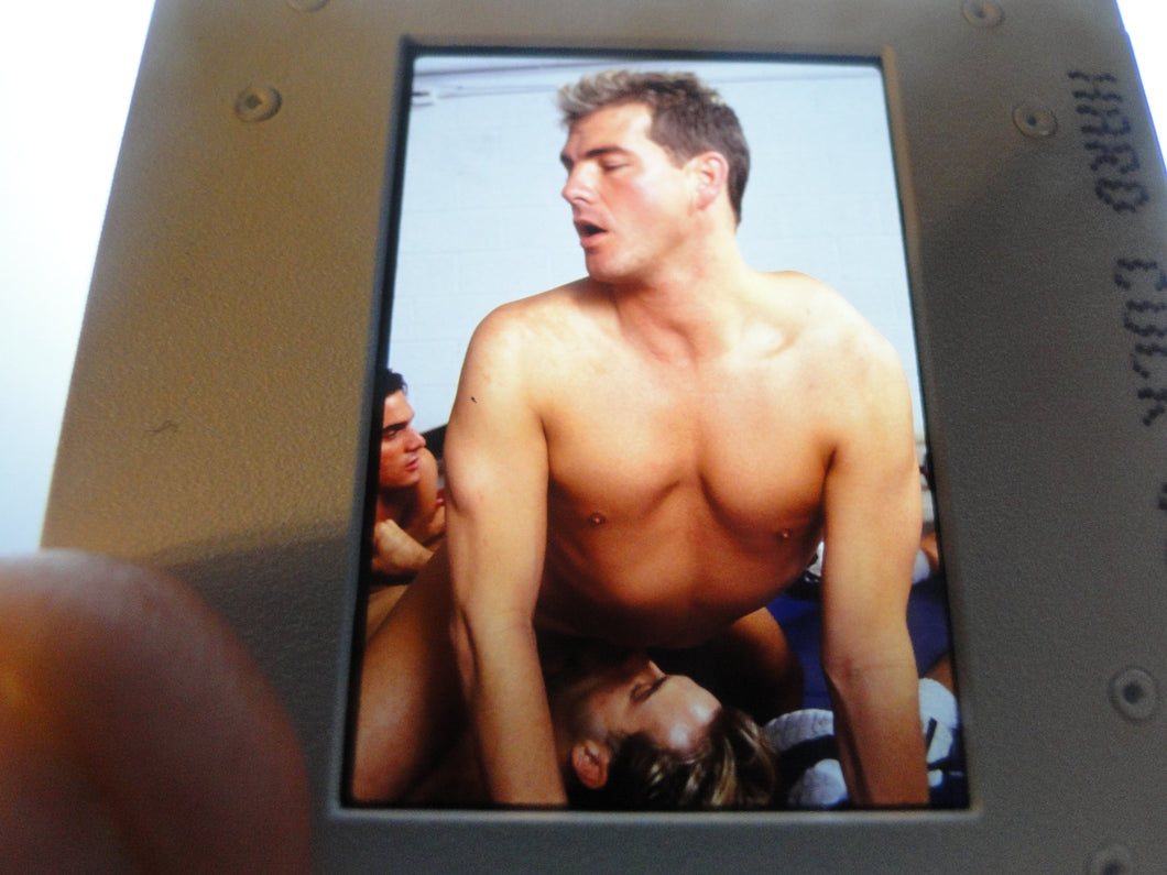 VINTAGE 35MM GAY MALE SLIDE BEEFCAKE MUSCLE NUDE FALCON STUDIOS A16g