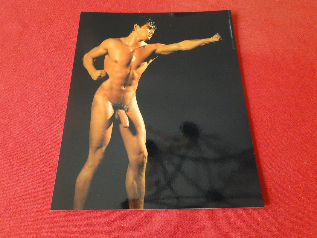 Vintage 18 Y.O. + Gay Interest Nude Hot Hung Muscular Male Photo 8 x 10  AK10