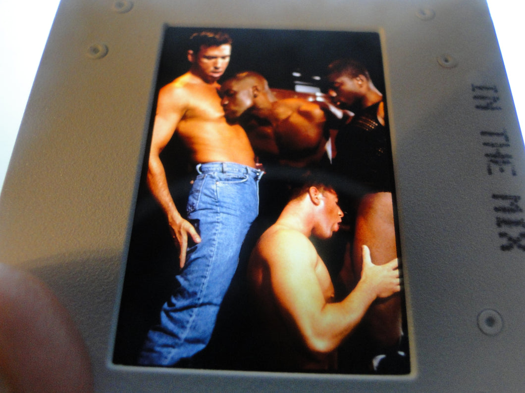 VINTAGE 35MM GAY MALE SLIDE BEEFCAKE MUSCLE NUDE FALCON STUDIOS A16o