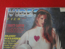 Load image into Gallery viewer, Vintage Nude Erotic Sexy Adult Magazine SEALED Video View Christy Canyon    P9
