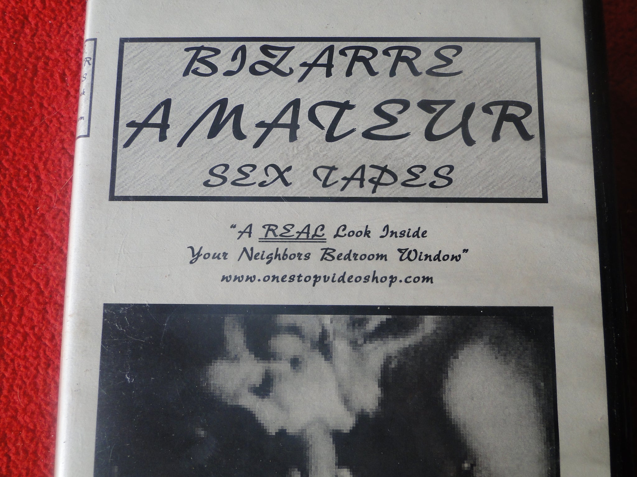 Vintage Adult XXX VHS Porn Tape Bizarre Amateur Sex Tapes Classic Stag picture image