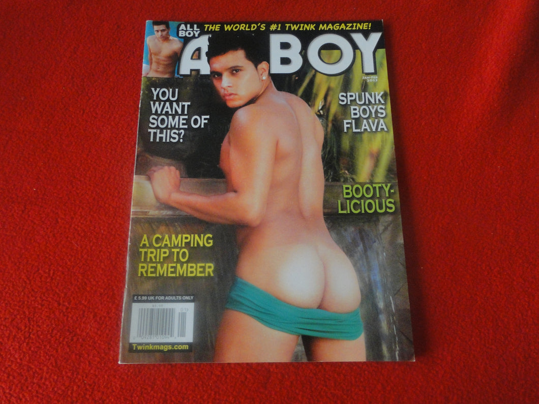 Vintage 18 Y. O. + Sexy Erotic Gay Adult Magazine All Boy 2013     P51