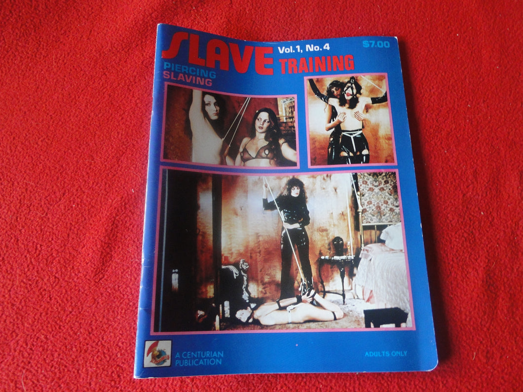 Vintage Nude Erotic Sexy Adult Magazine Slave Training Piercing          P6
