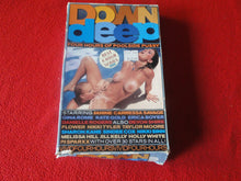 Load image into Gallery viewer, Vintage Adult XXX VHS Porn Tape Down Deep 4 Hours Poolside Pussy    P53
