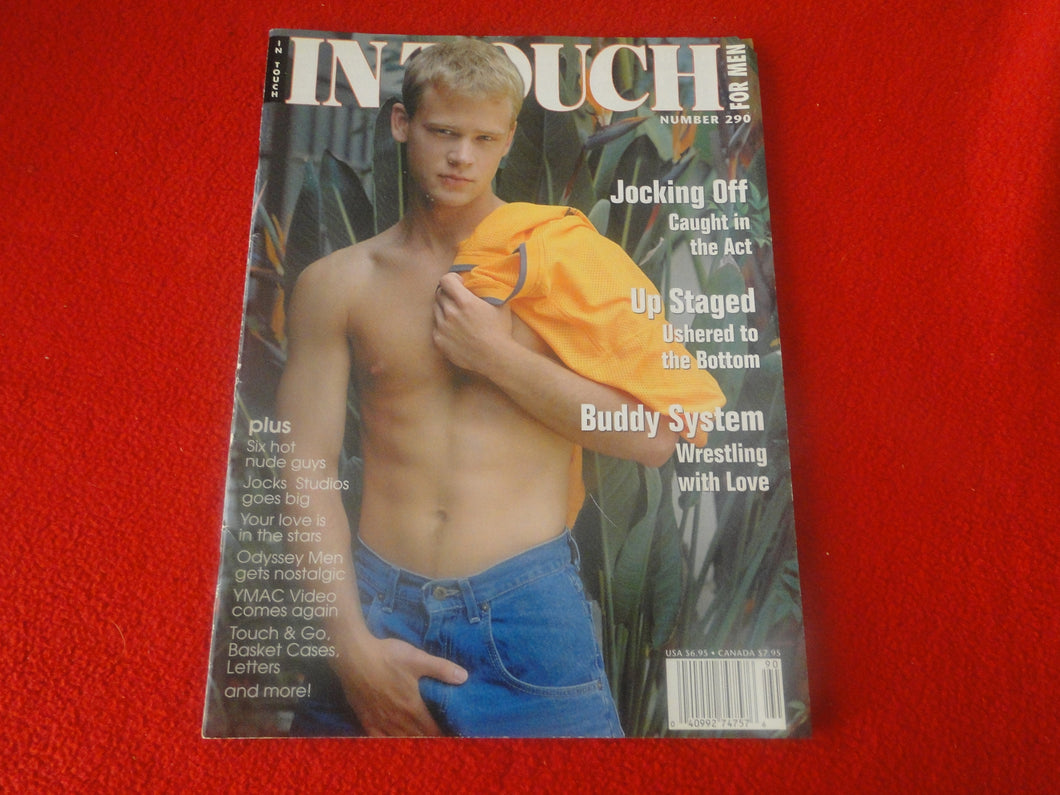 Vintage 18 Y. O. + Sexy Erotic Gay Adult Magazine In Touch 2001      P51