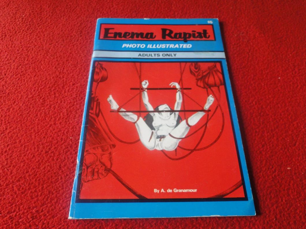 Vintage Nude Erotic Sexy Adult Magazine/Booklet Enema Rapist  HH