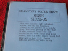 Load image into Gallery viewer, Vintage Adult XXX VHS Porn Tape Shannon's Water Show       P53
