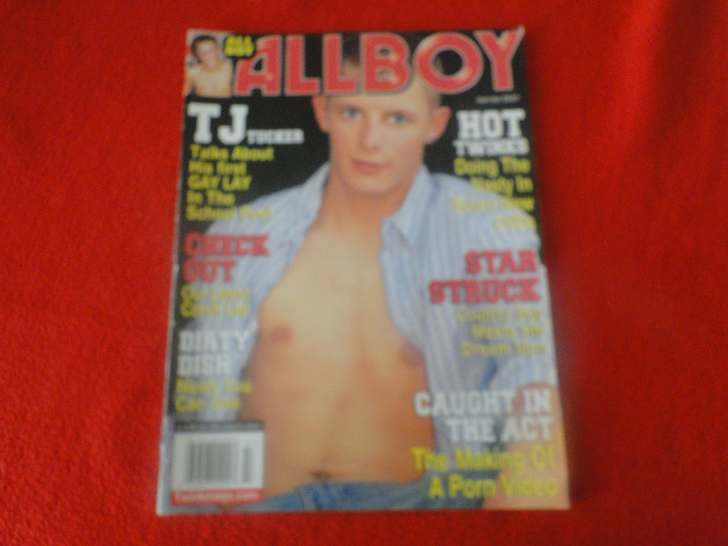 Vintage 18 Y. O. + Sexy Erotic Gay Adult Magazine All Boy 2007        P51