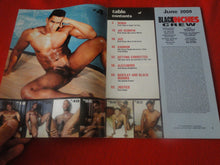 Load image into Gallery viewer, Vintage 18 Y. O. + Sexy Erotic Gay Adult Magazine Black Inches 2009    P51
