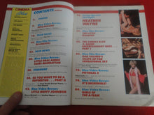 Load image into Gallery viewer, Vintage 18 Y.O. + Adult Erotic Sexy Men&#39;s Magazine Cinema Blue Cara Lott 1986 99
