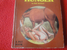 Load image into Gallery viewer, Vintage 18 YO+ Sexy Erotic Adult Paperback Book/ Novel Mom&#39;s Horse Hunger   G1
