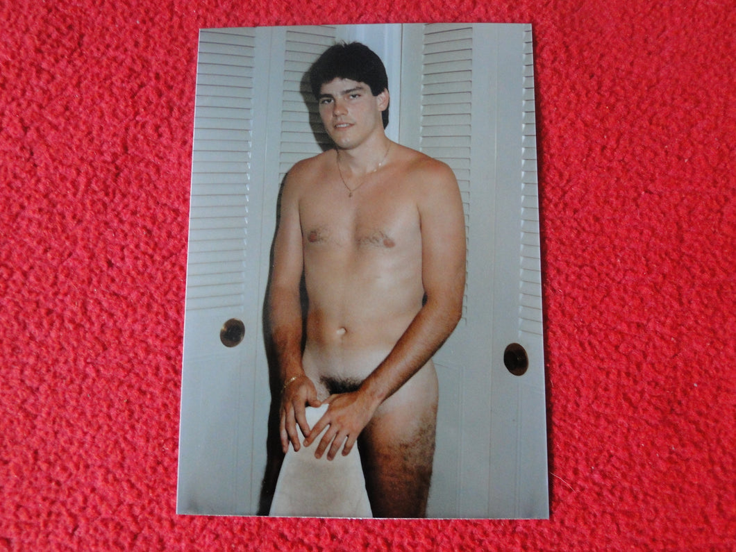 Vintage 18 Y.O + Gay Interest Nude Hot Hung Male Photo        D12l