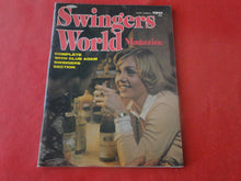 Load image into Gallery viewer, Vintage Nude Erotic Sexy Adult Magazine Swingers World March 1974    G63

