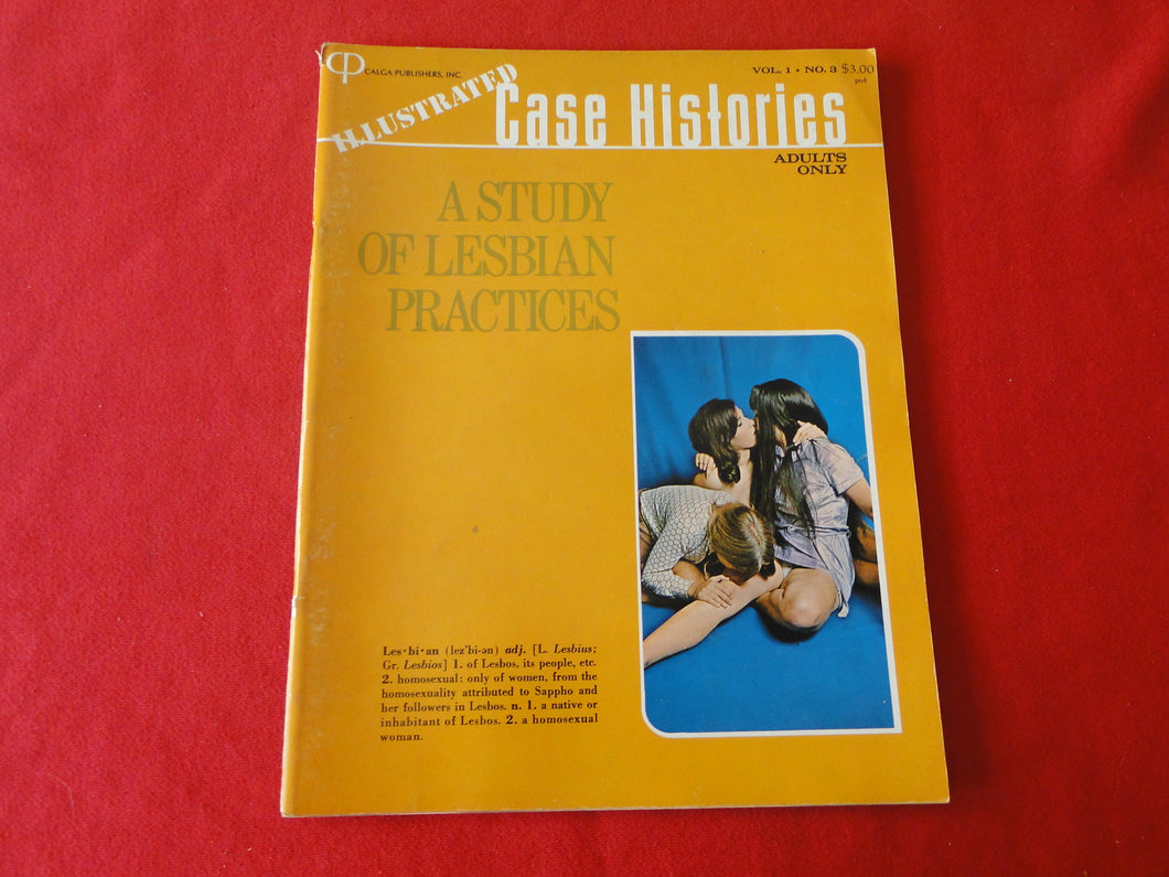 Vintage 18 Y.O. + Adult Erotic Men's Magazine Study of Lesbian Practices       73