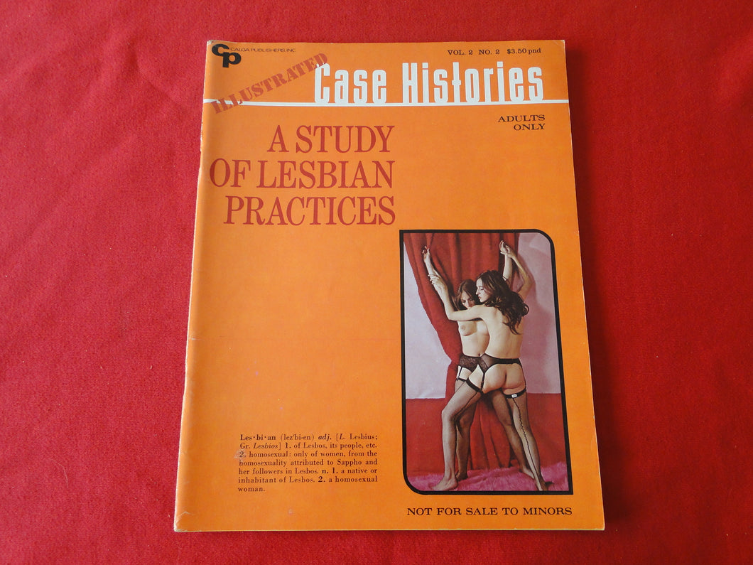 Vintage 18 Y.O. + Adult Erotic Men's Magazine Study of Lesbian Practices       73