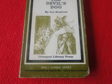 Load image into Gallery viewer, Vintage 18 YO+ Sexy Erotic Adult Paperback Book/ Novel The Devil&#39;s Dog Liverpool Press  G1
