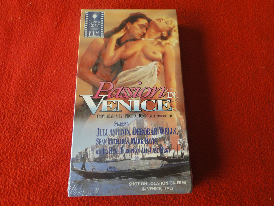 Vintage Adult XXX VHS Porn Tape SEALED Passion In Venice Juli Ashton      G20