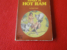 Load image into Gallery viewer, Vintage 18 YO+ Sexy Erotic Adult Paperback Book/ Novel Mary Had A Hot Ram  G1
