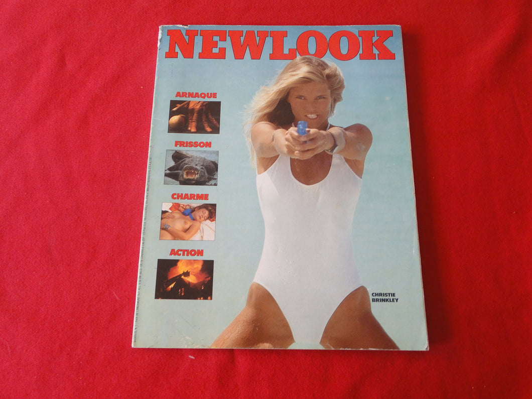 Vintage 18 Y.O. + Adult Erotic Men's Magazine New Look Foreign Christie Brinkley   73