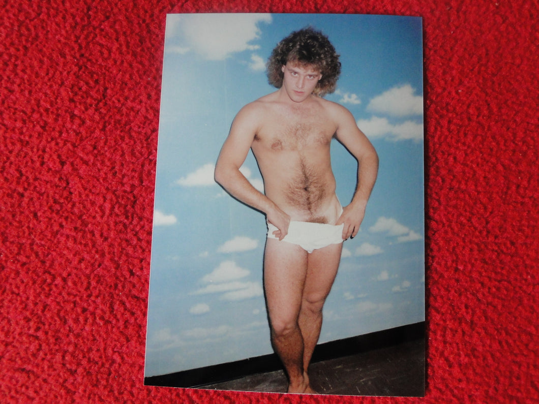 Vintage 18 Y.O + Gay Interest Nude Hot Hung Male Photo        D12x