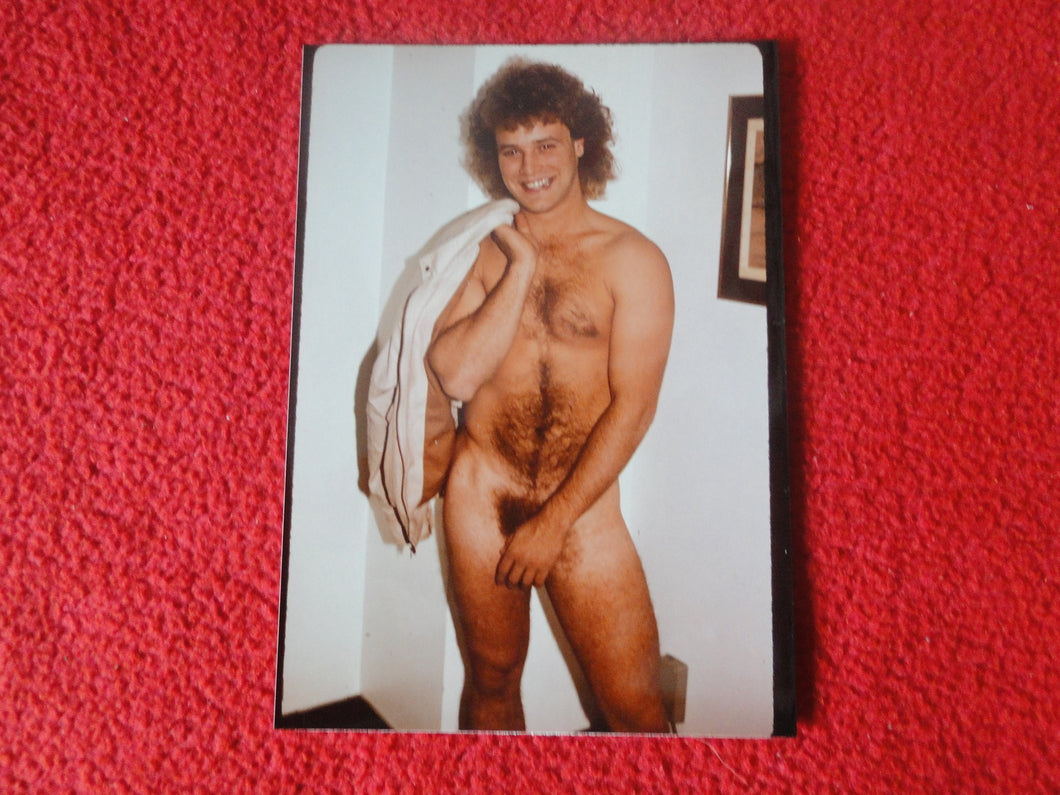 Vintage 18 Y.O + Gay Interest Nude Hot Hung Male Photo        D12y