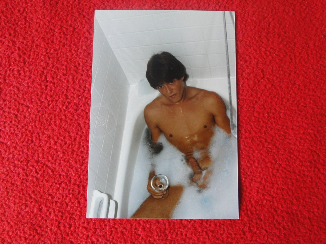 Vintage 18 Y.O + Gay Interest Nude Hot Hung Male Photo        D128
