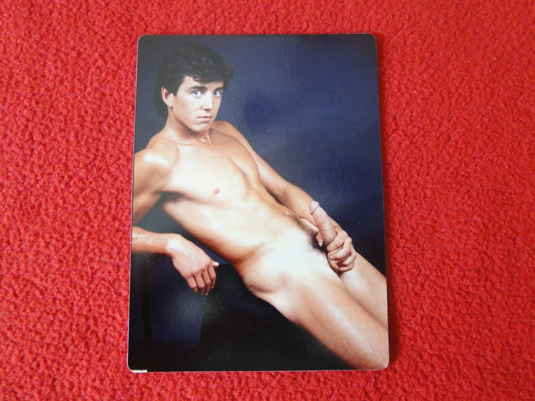 Vintage 18 Y.O + Gay Interest Nude Hot Hung Male Photo        D12^
