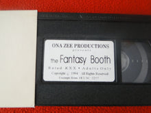 Load image into Gallery viewer, Vintage Adult XXX VHS Porn Movie The Fantasy Booth Ona Zee       P53
