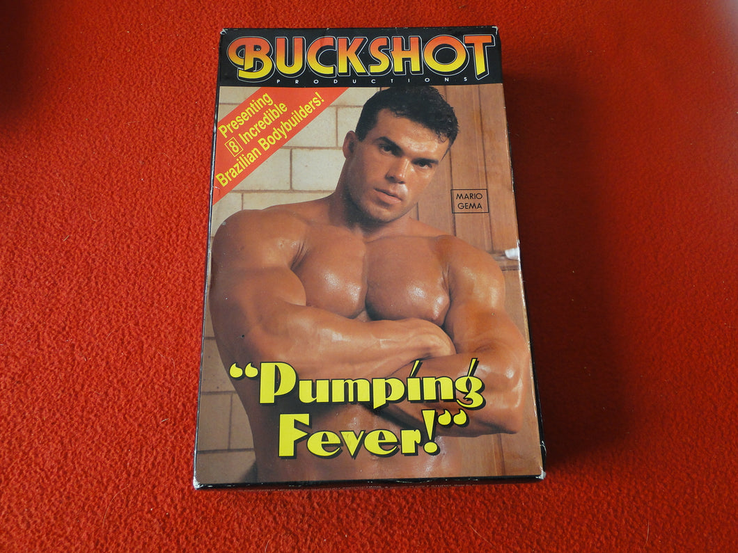 Vintage Adult XXX VHS Gay Porn Movie Buckshot Pumping Fever      P53