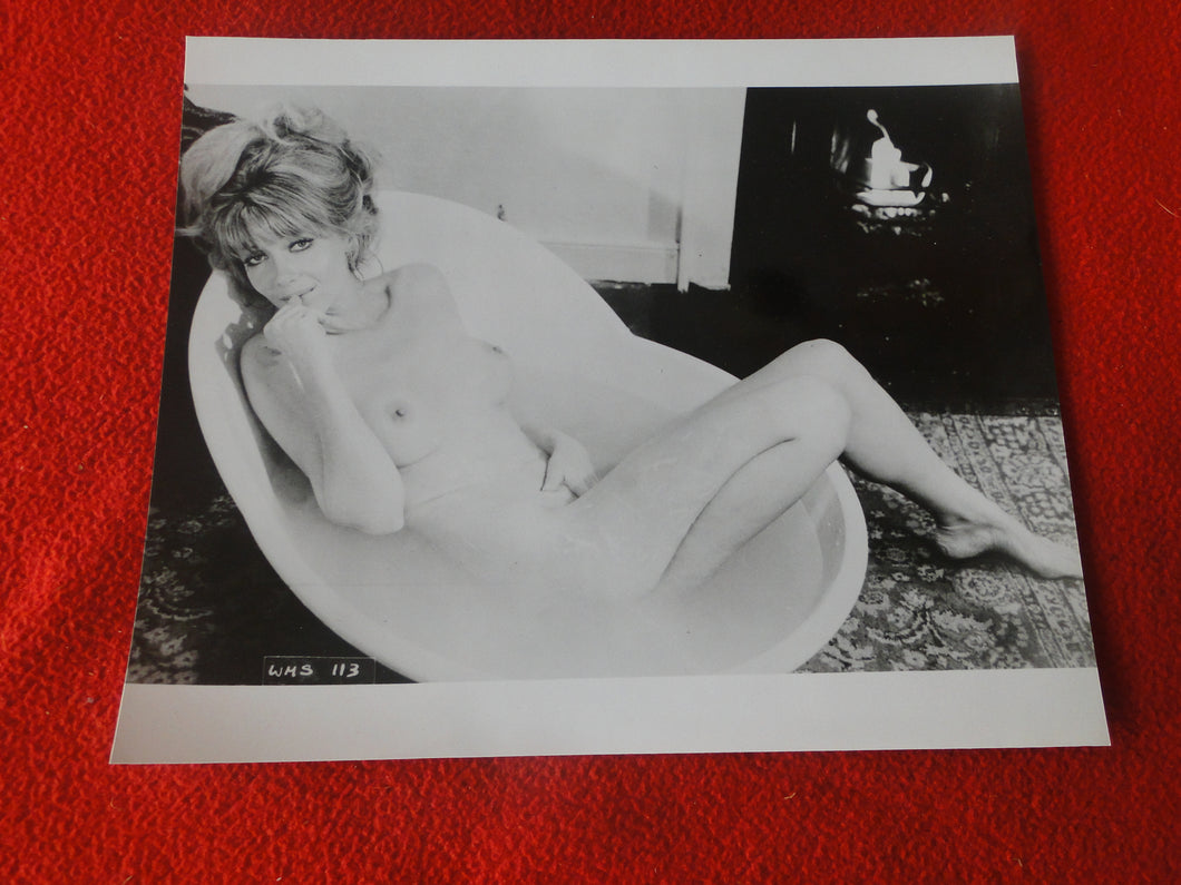 Vintage Nude Woman Erotic Adult Pinup Silver Gelatin Photo 8 x 9 Unknown  AB19