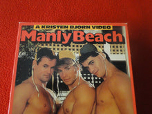 Load image into Gallery viewer, Vintage Adult XXX VHS Gay Porn Movie Kristen Bjorn Manly Beach    P53
