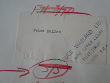 Load image into Gallery viewer, Vintage Nude Woman Erotic Adult Pinup Silver Gelatin Photo 9.5 x 7.5 Petra Dallas   AB23
