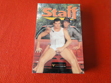 Load image into Gallery viewer, Vintage Adult XXX VHS Gay Porn Movie The Staff Tony Lexus Sam Crockett   P53
