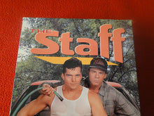 Load image into Gallery viewer, Vintage Adult XXX VHS Gay Porn Movie The Staff Tony Lexus Sam Crockett   P53
