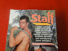 Load image into Gallery viewer, Vintage Adult XXX VHS Gay Porn Movie The Staff Tony Lexus Sam Crockett   P53
