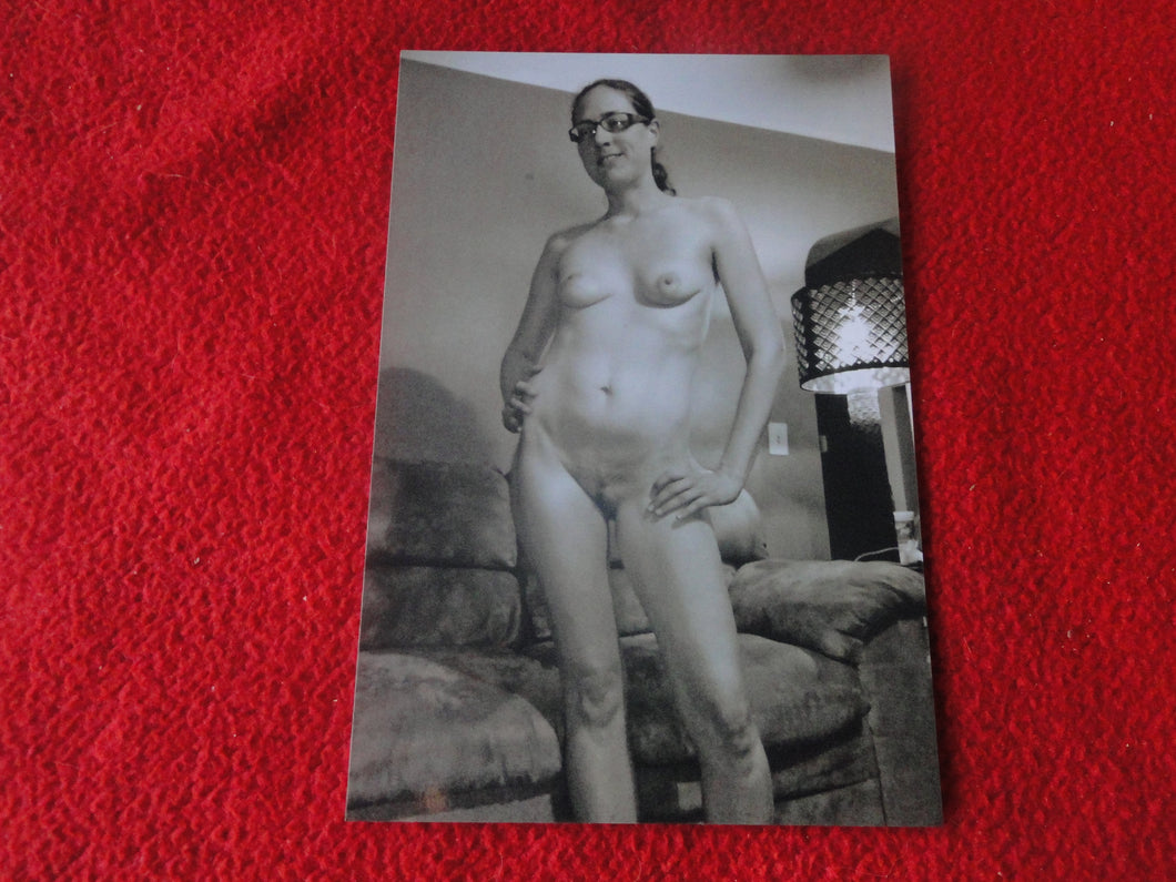 Vintage Erotic Sexy Adult Nude Woman Shaved Pussy Amateur Photo   GEg