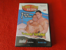 Load image into Gallery viewer, Vintage Adult Porn Erotic XXX Gay DVD Triple Play Oral Edition        P53
