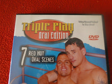 Load image into Gallery viewer, Vintage Adult Porn Erotic XXX Gay DVD Triple Play Oral Edition        P53
