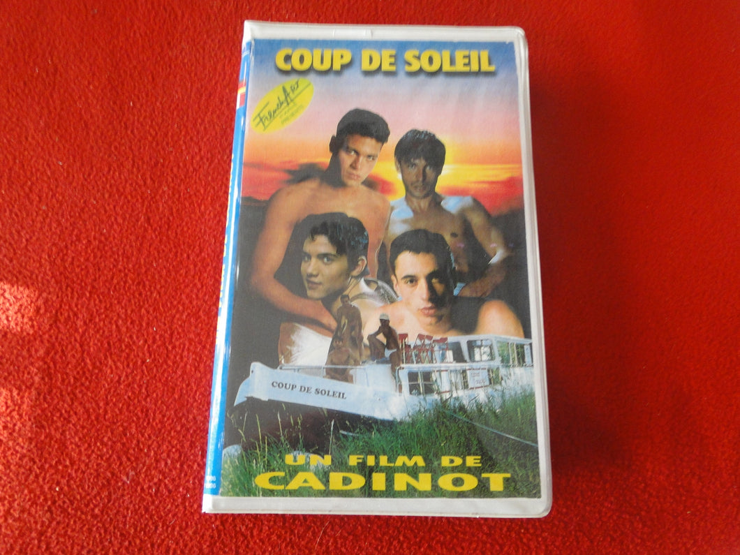 Vintage Adult Erotic XXX Gay VHS Porn Movie Coup De Soleil Cadinot    P53
